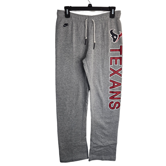 Nike Pants - Nike Gray NFL Houston Texans Rally Open Hem Rewind Women's Sweatpants Size S
